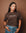 Brown N Proud BNP Crop Top (Brown)