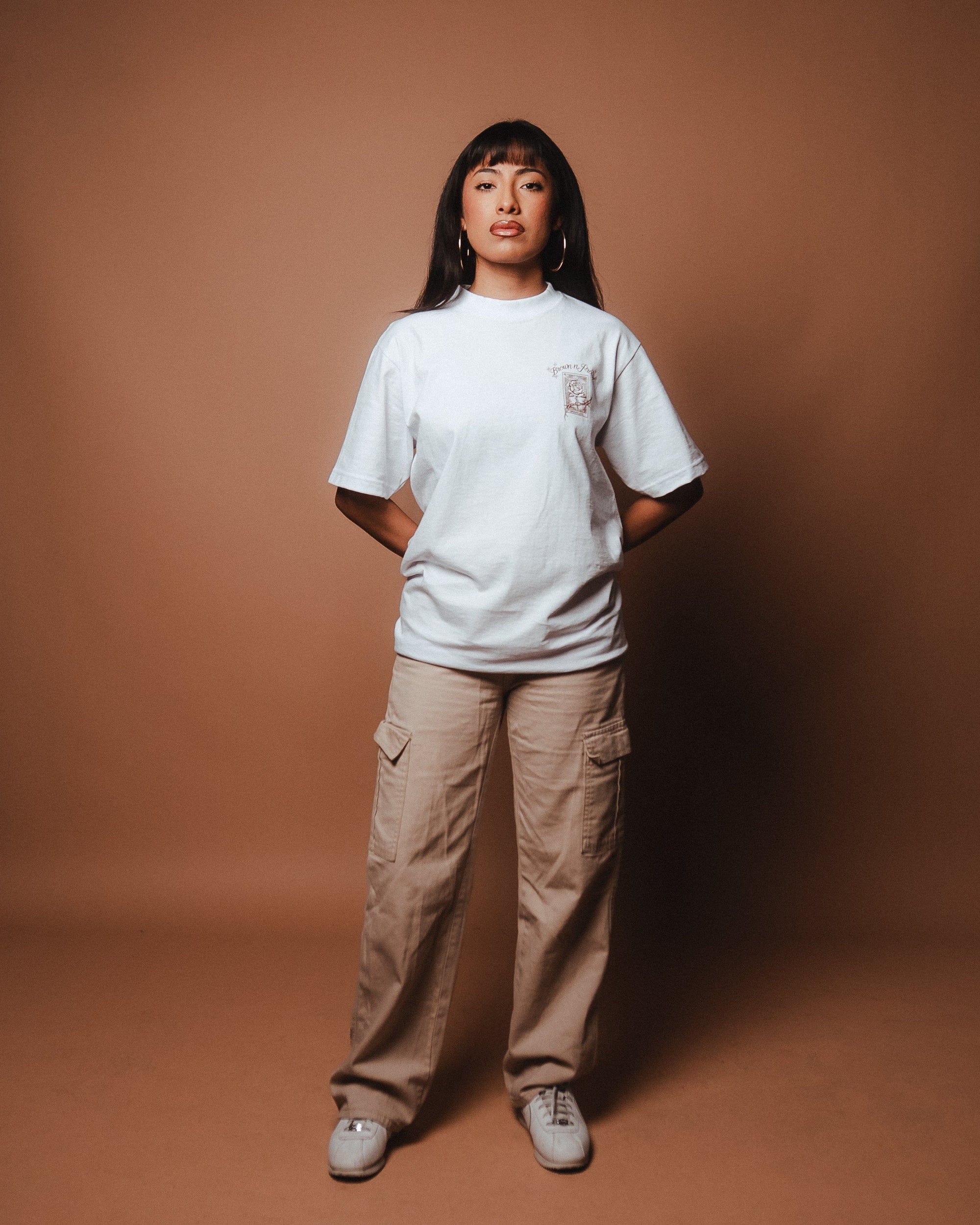 Brown N Proud Shirts Brown Love 3 (White)