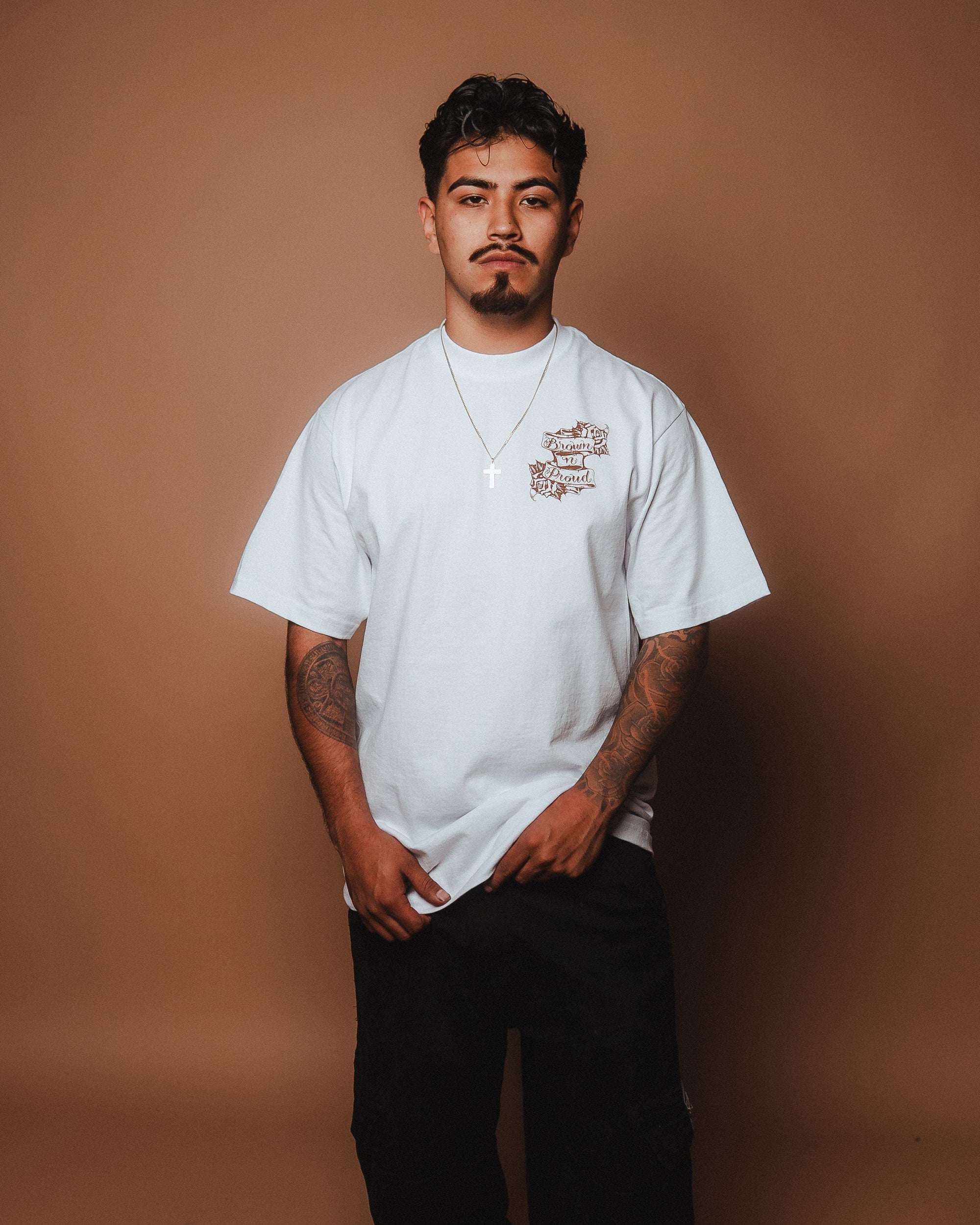 Brown N Proud Shirts Brown Paradise (white)