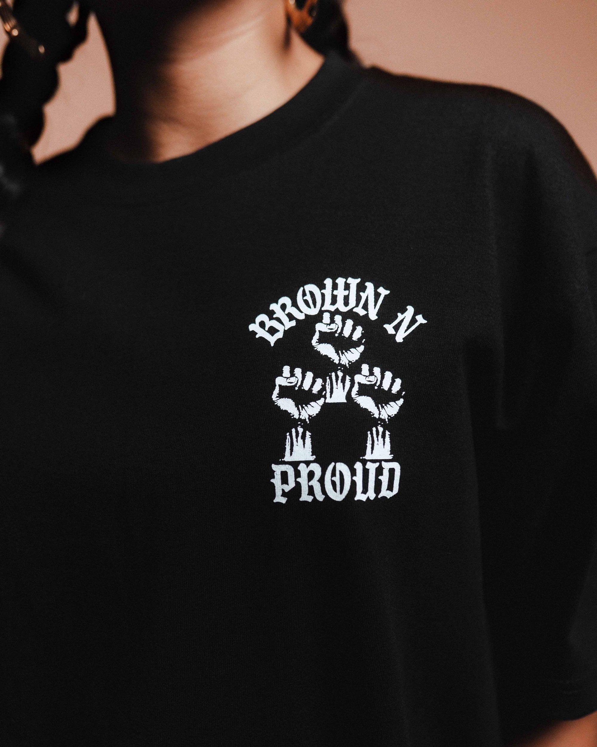 Brown N Proud Shirts JUSTICIA