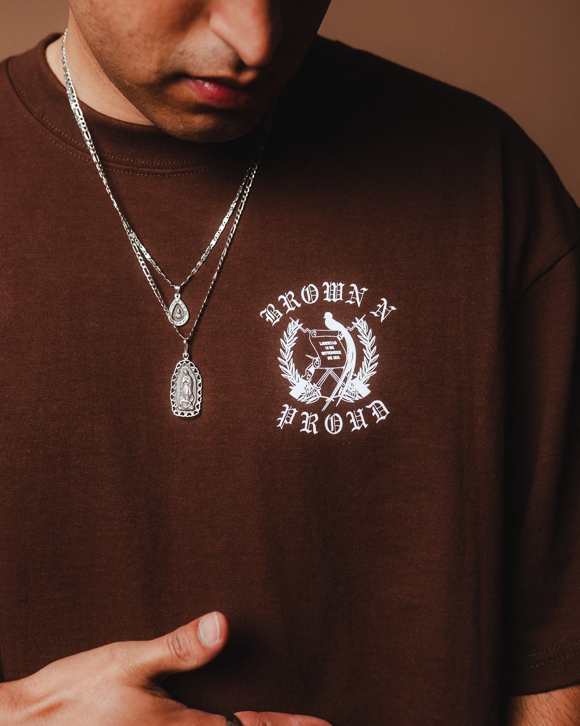 Brown N Proud Shirts ORGULLO GUATEMALTECO (Brown)