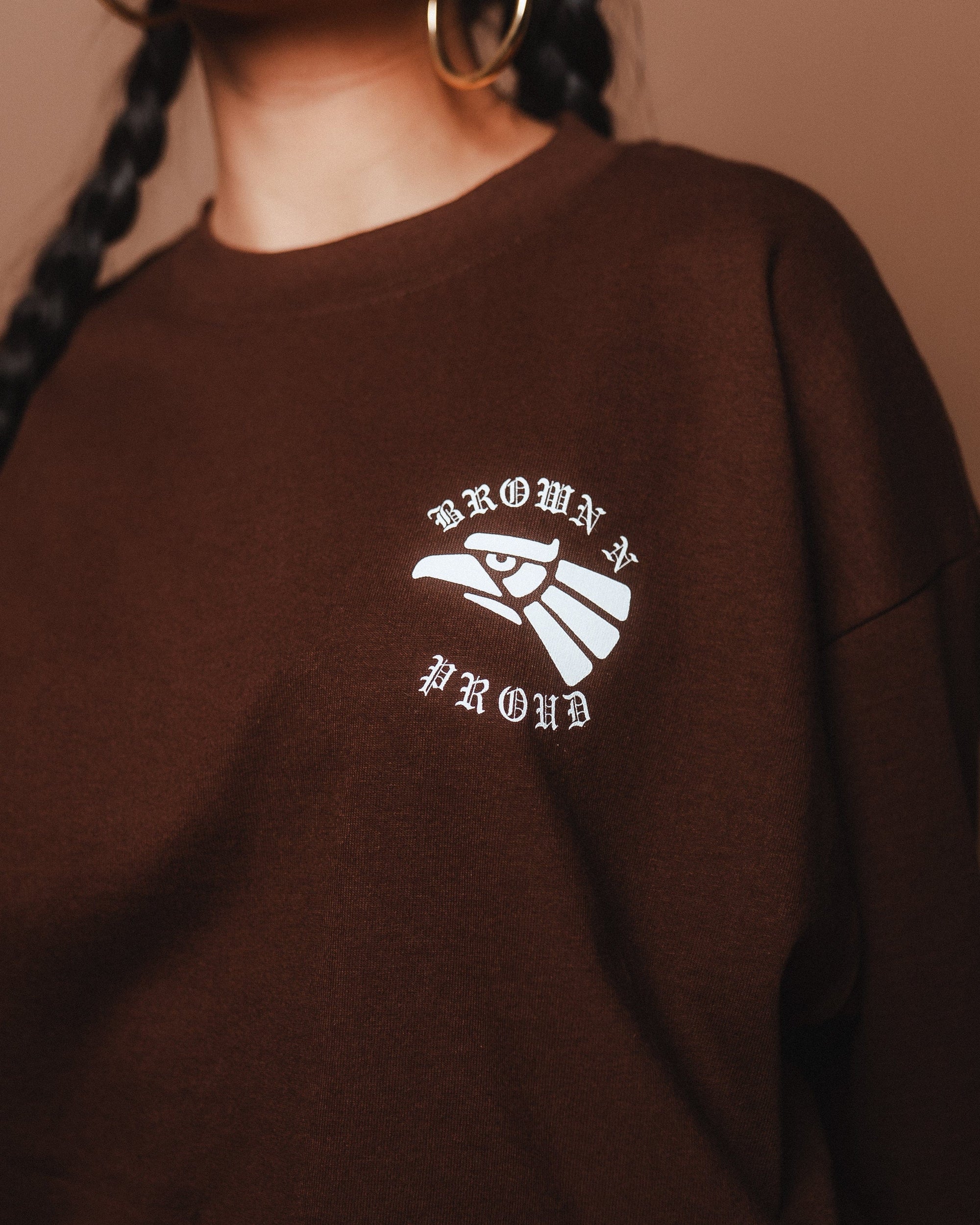 Brown N Proud Shirts ORGULLO MEXICANO (Brown)