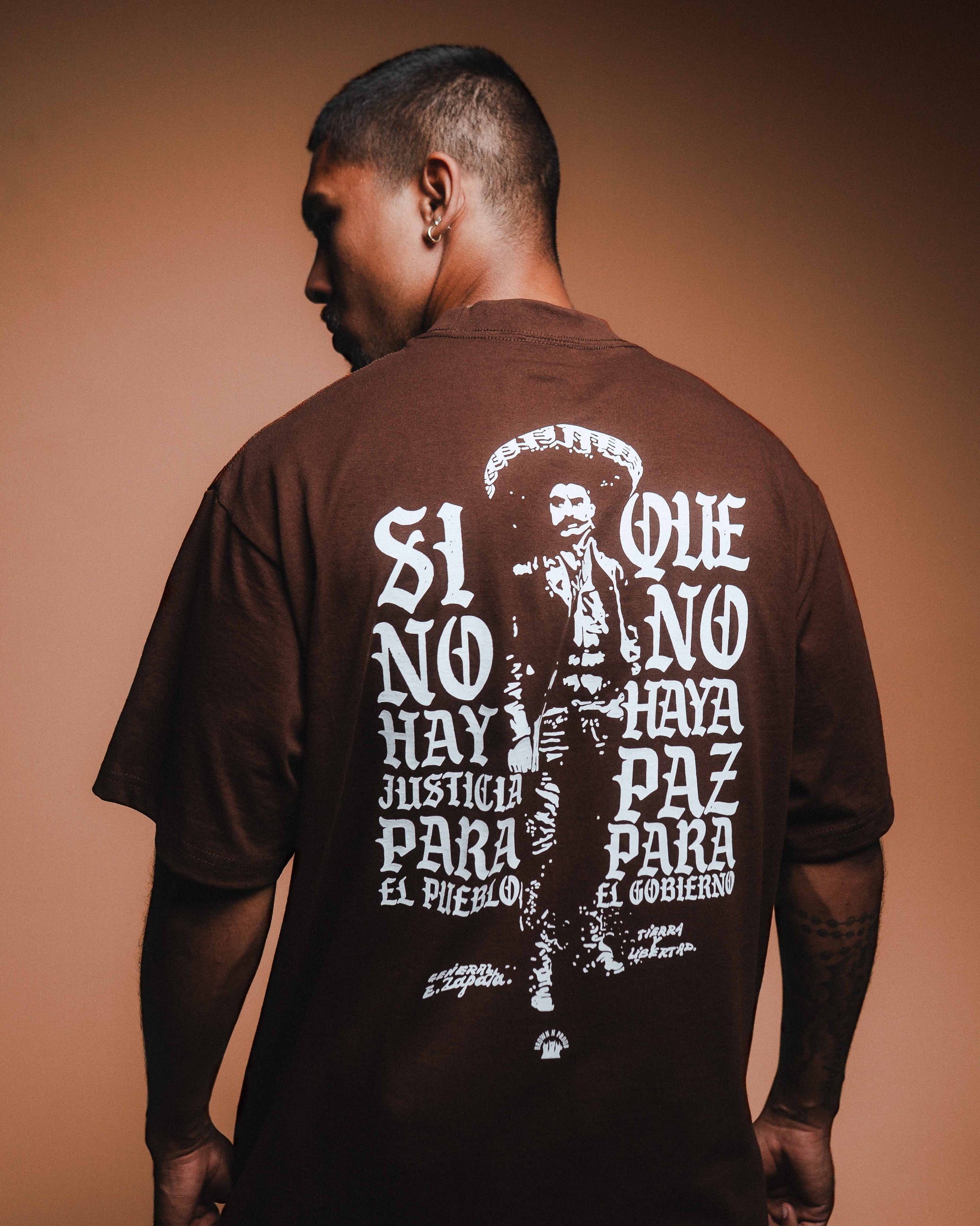 Brown N Proud Shirts ZAPATA