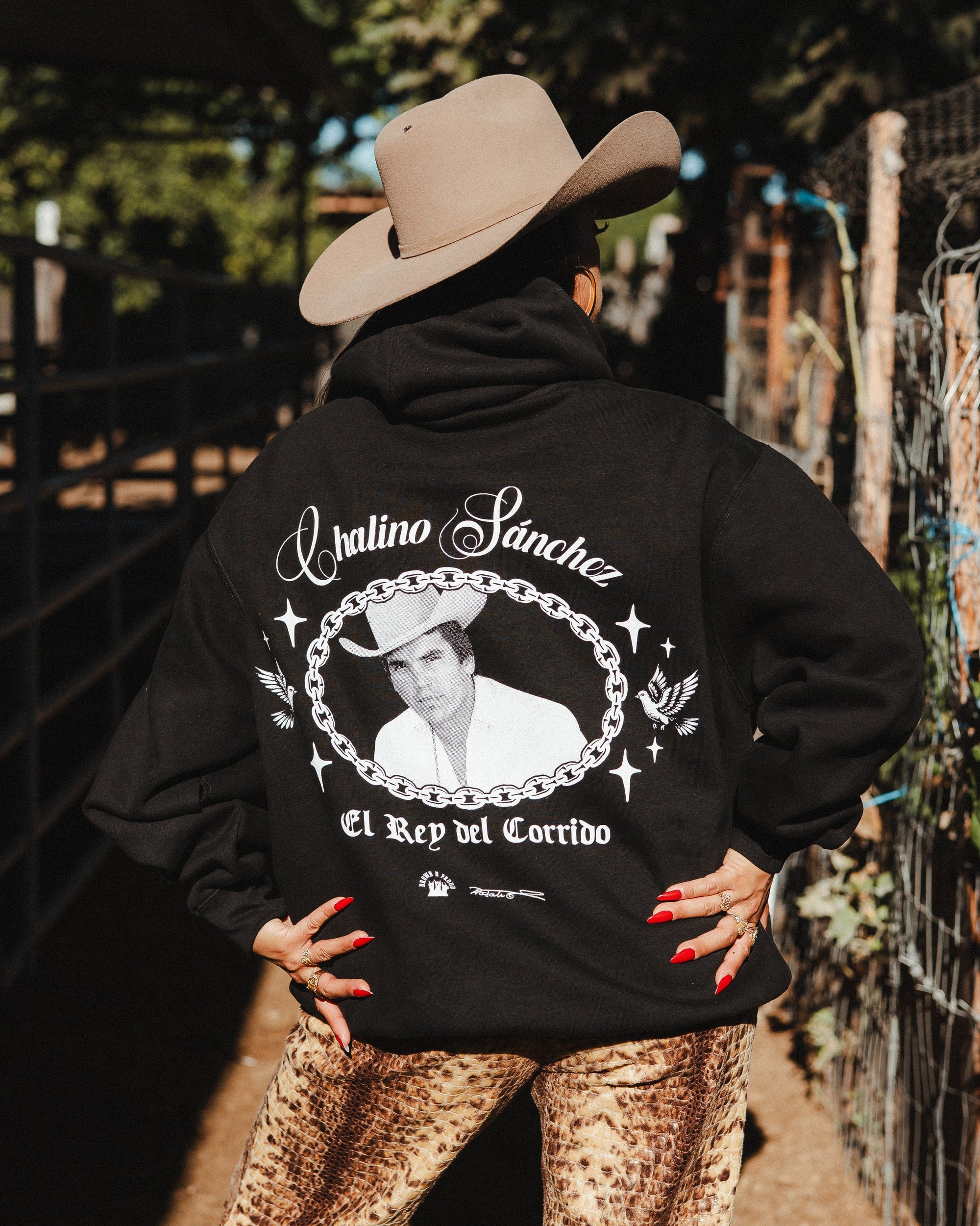 Brown N Proud Chalino Sanchez X Brown N Proud Legacy Premium Hoodie