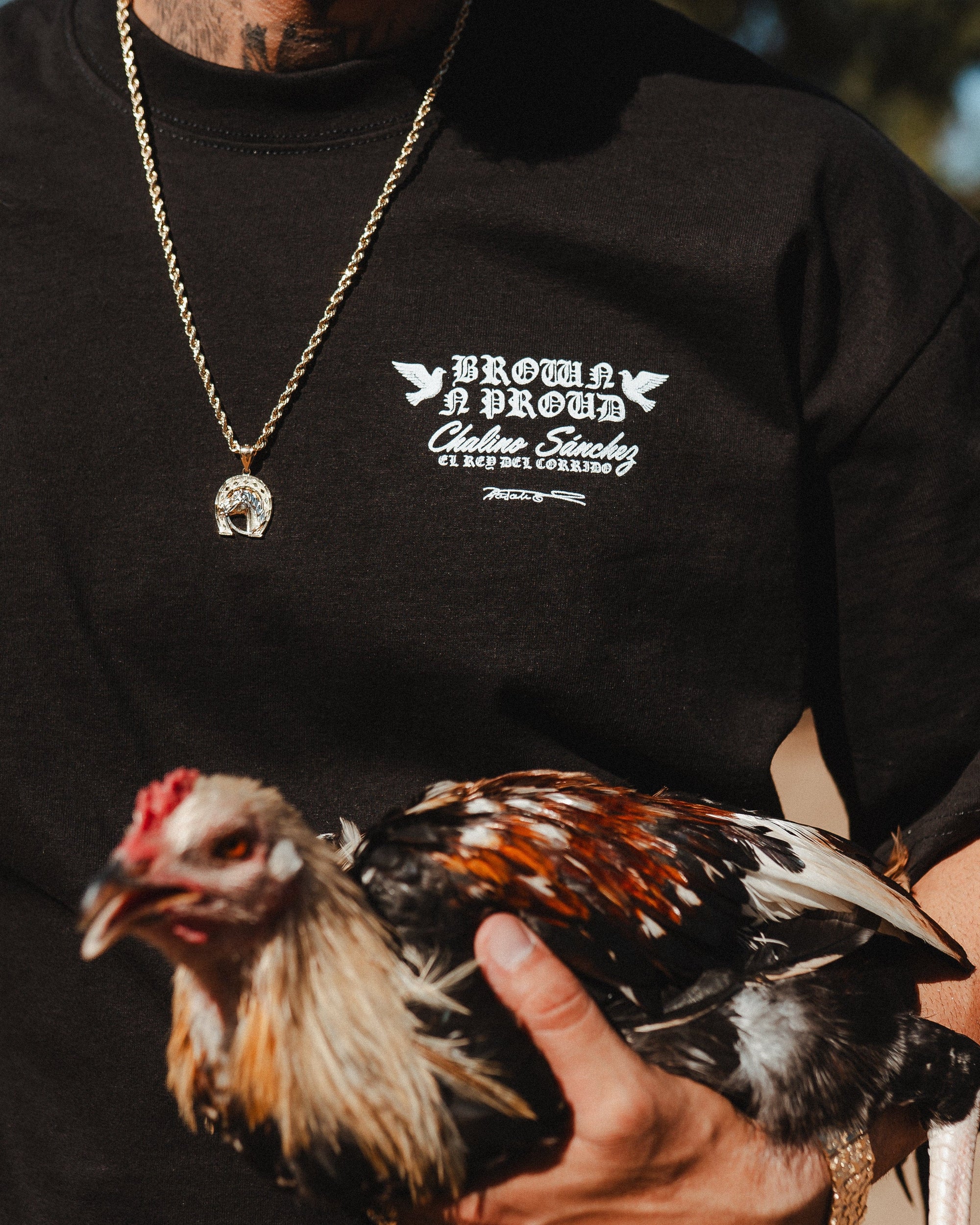 Brown N Proud Chalino Sanchez X Brown N Proud Legacy T shirt