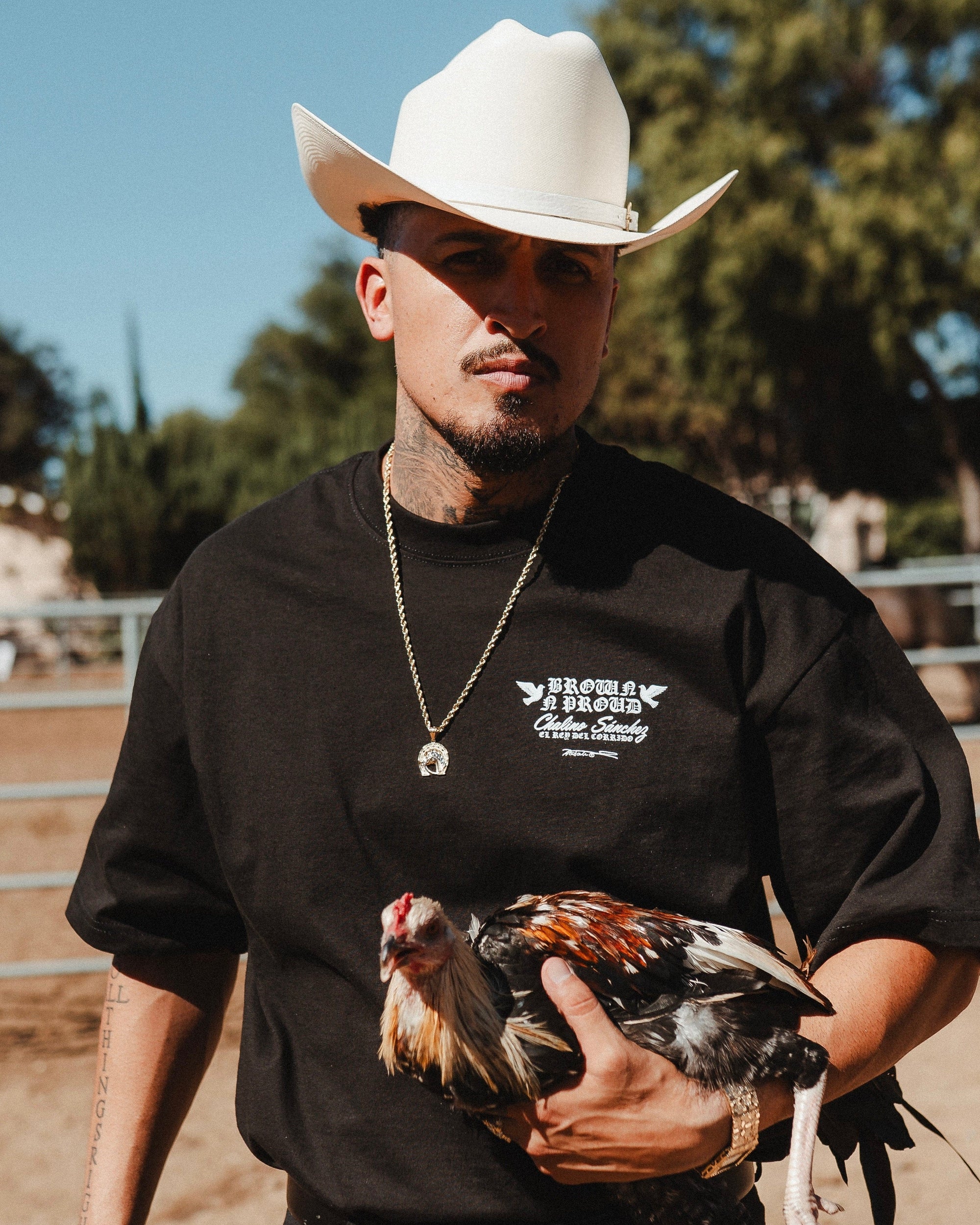 Brown N Proud Chalino Sanchez X Brown N Proud Legacy T shirt