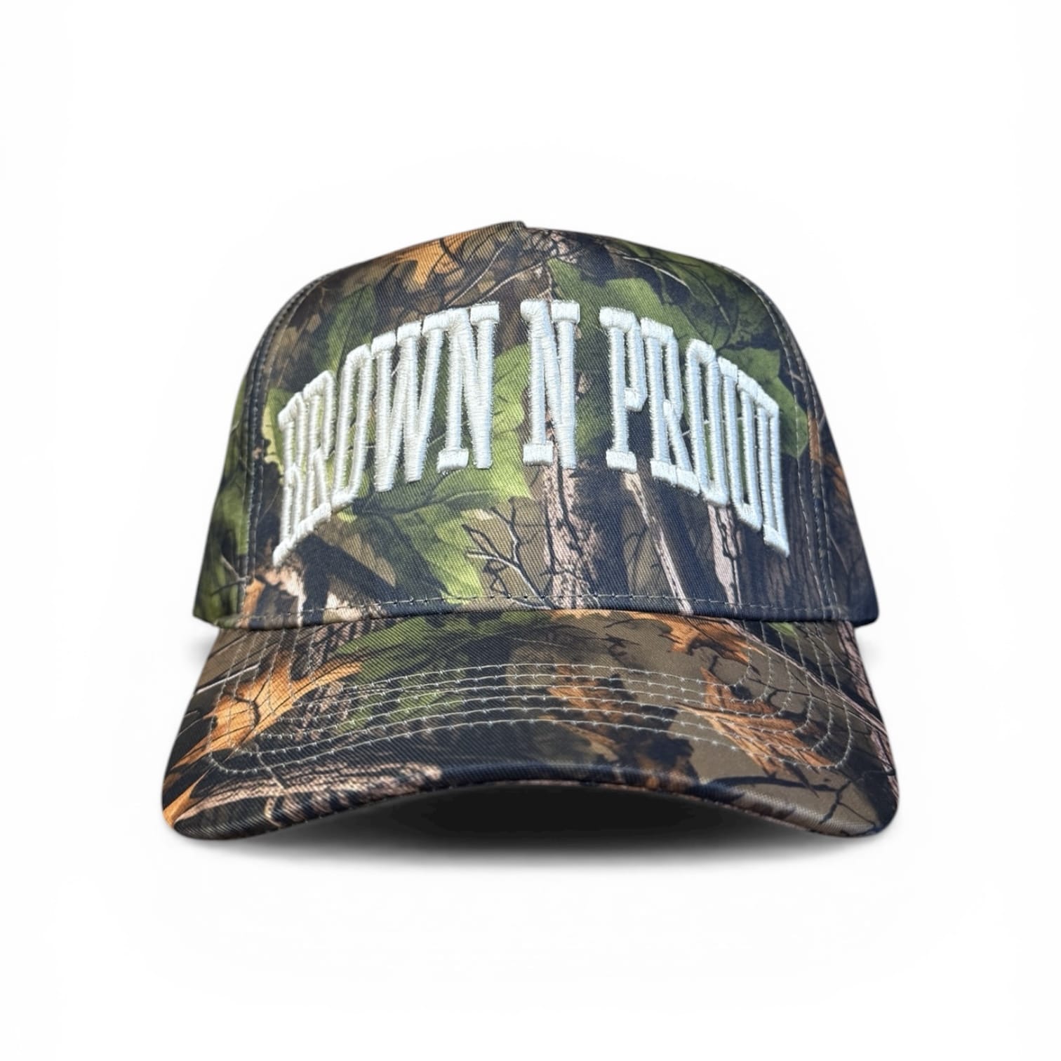 Brown N Proud Hats CAMO SNAPBACK