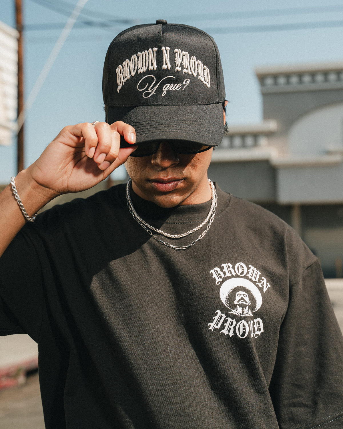 Brown N Proud Hats Y Que? Snapback