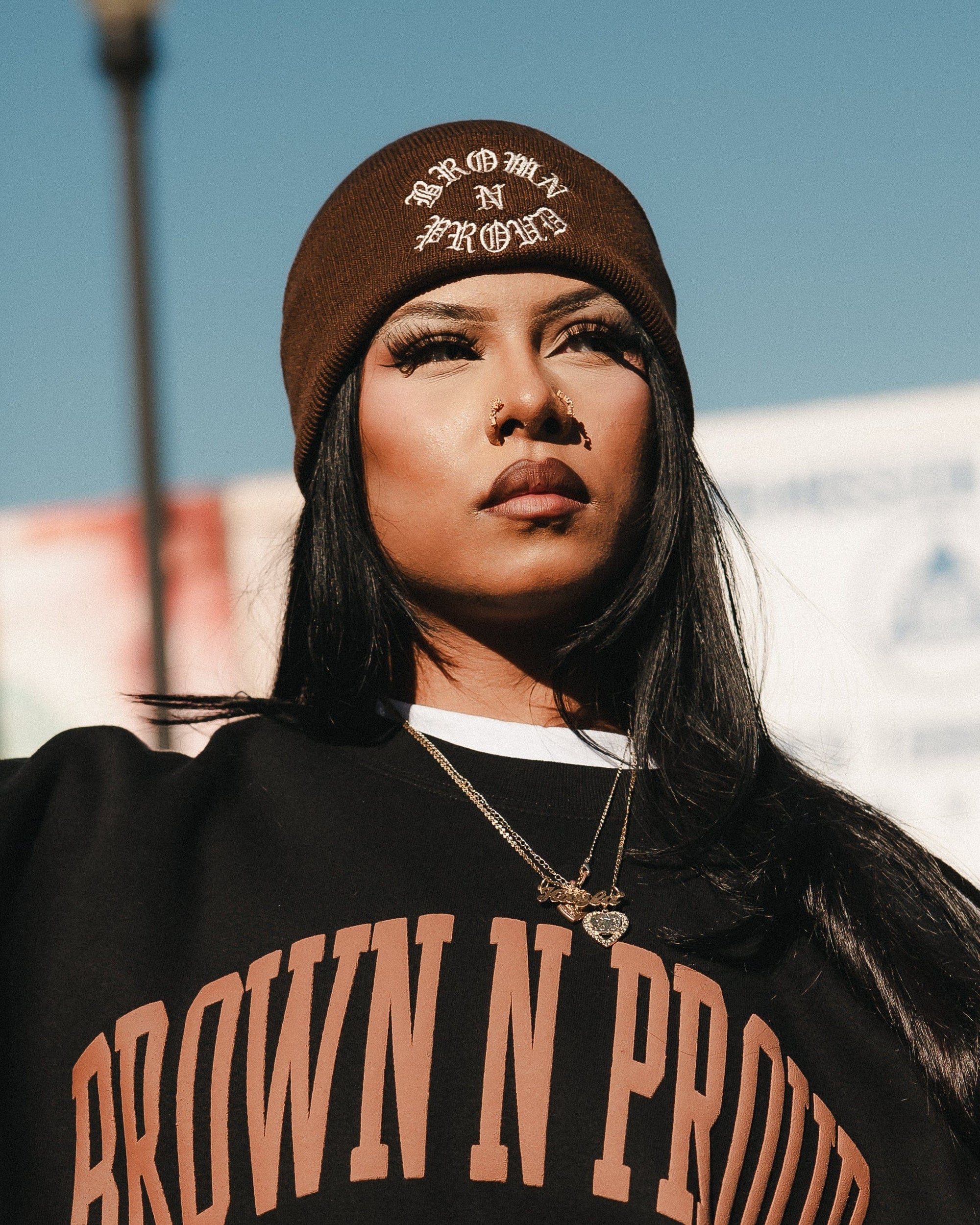 Brown N Proud One size Brown N Proud Beanie  (Brown)