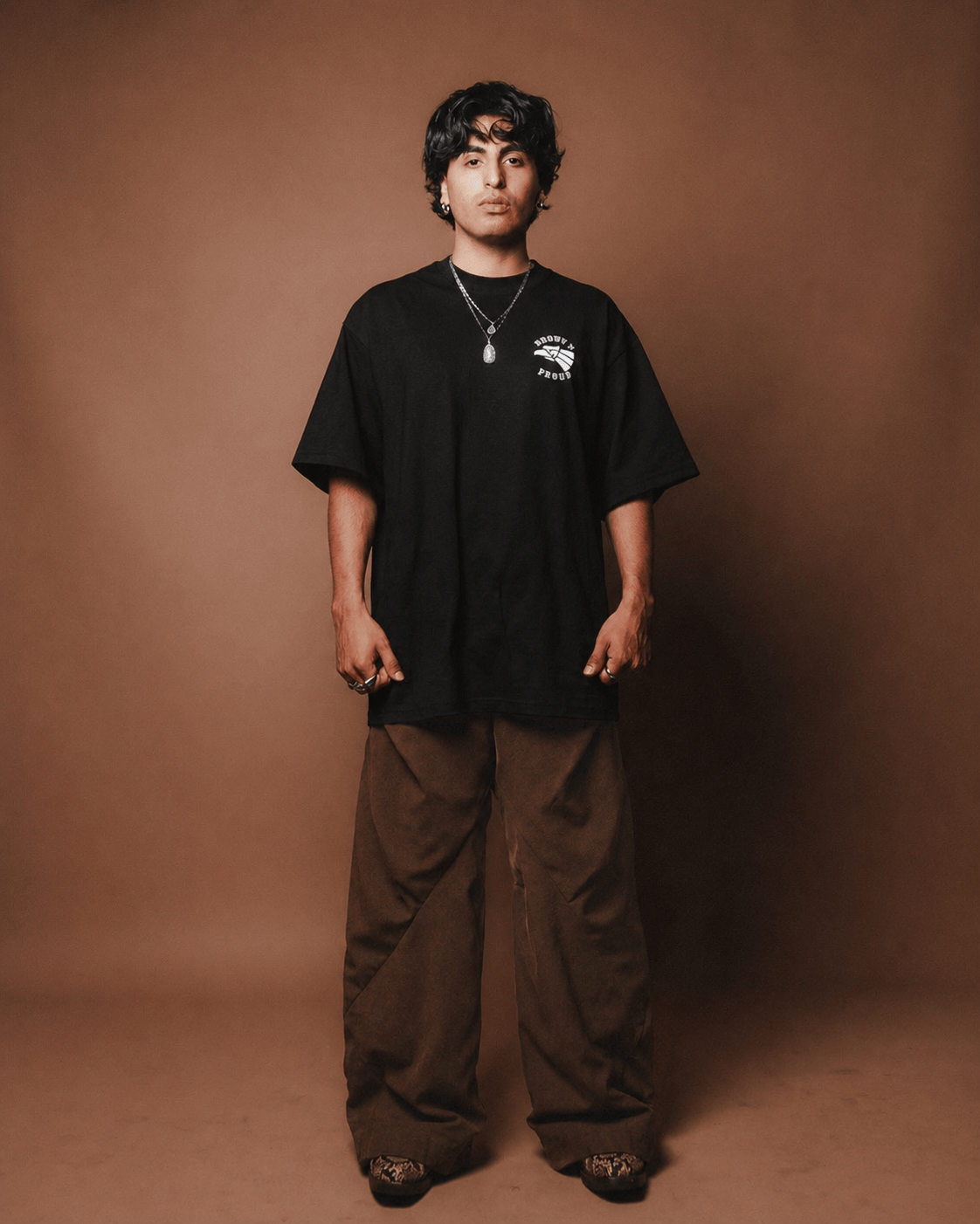 Brown N Proud Orgullo Mexicano (black)