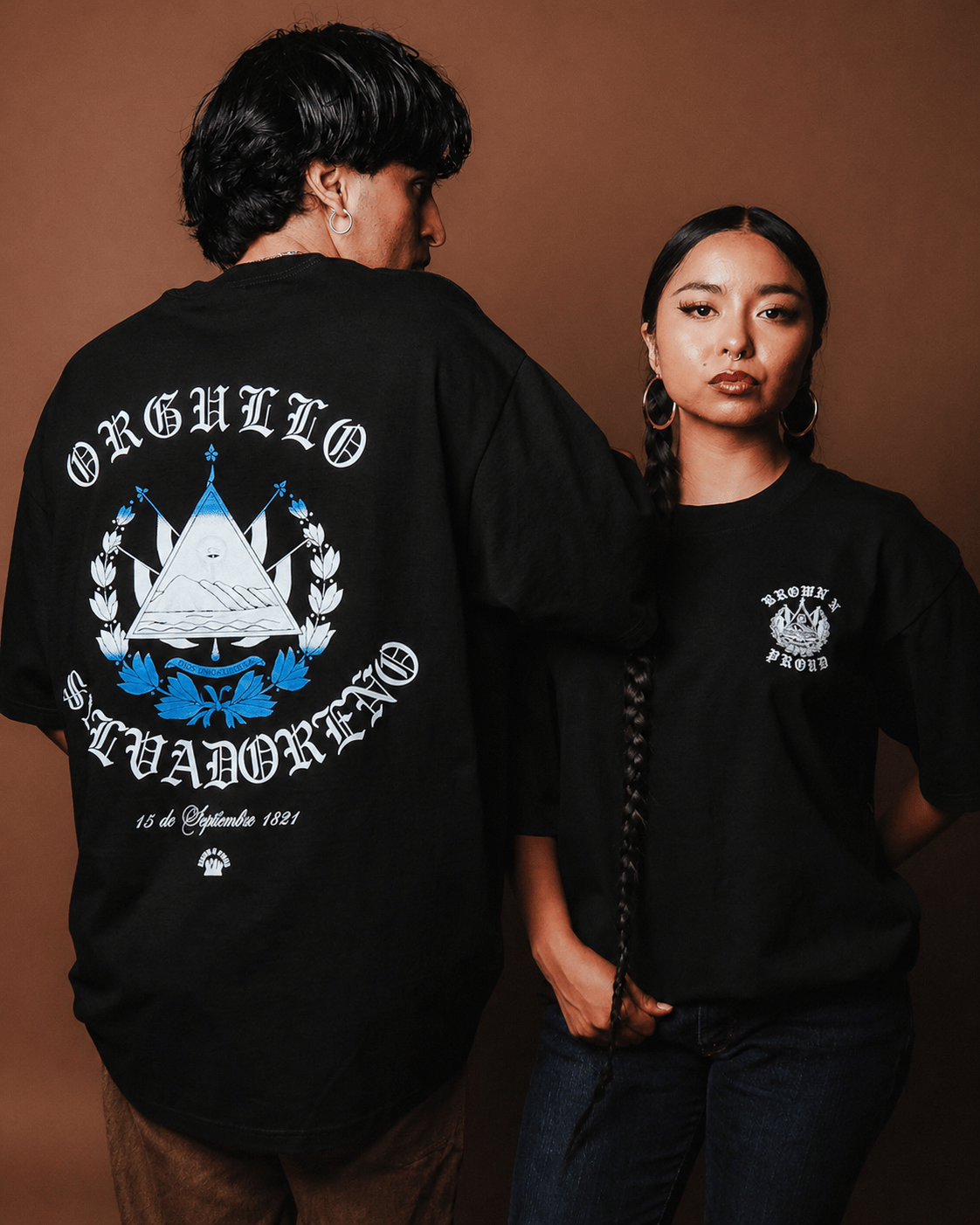 Brown N Proud Orgullo Salvadoreño
