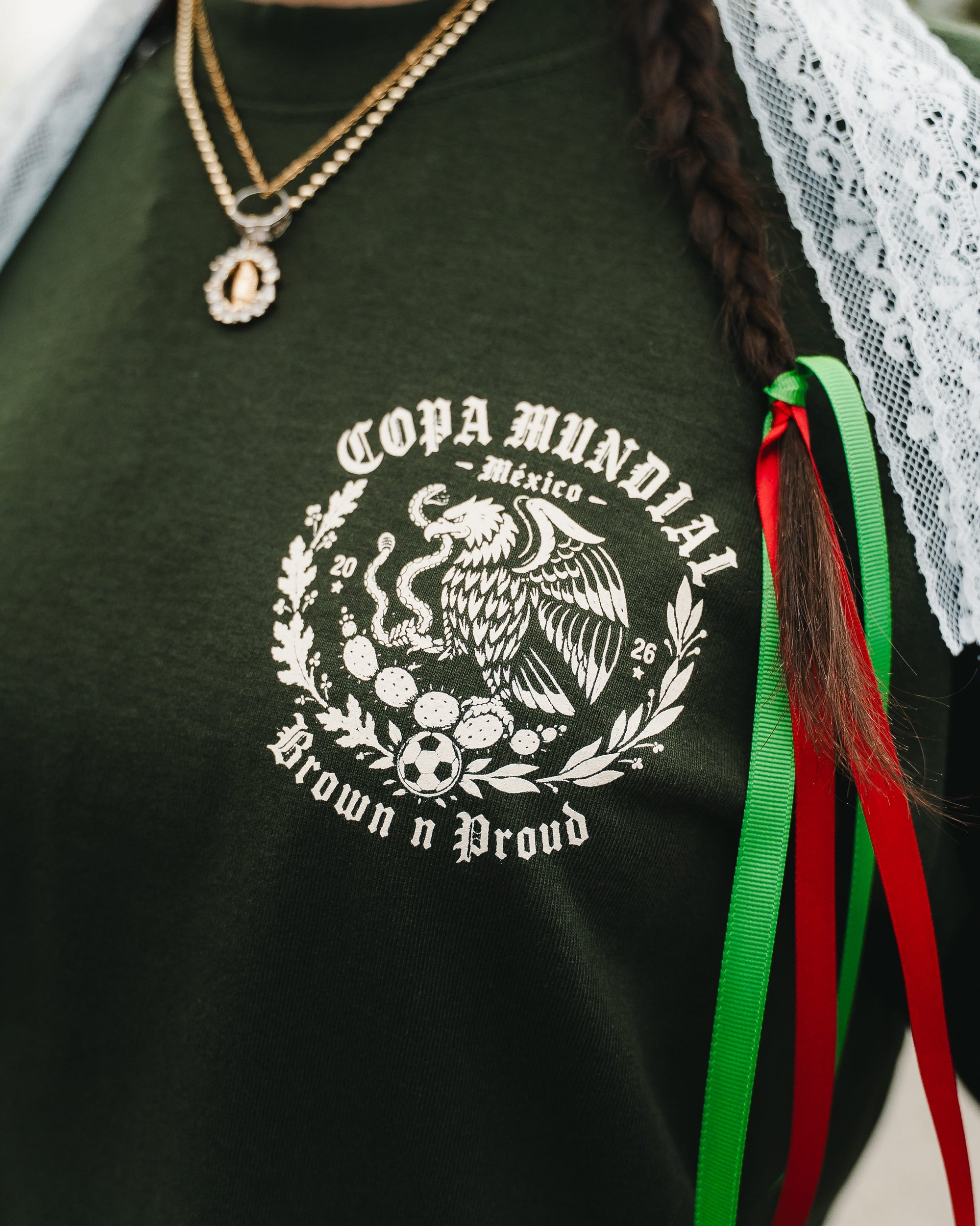 Brown N Proud Shirts COPA MUNDIAL MEXICO