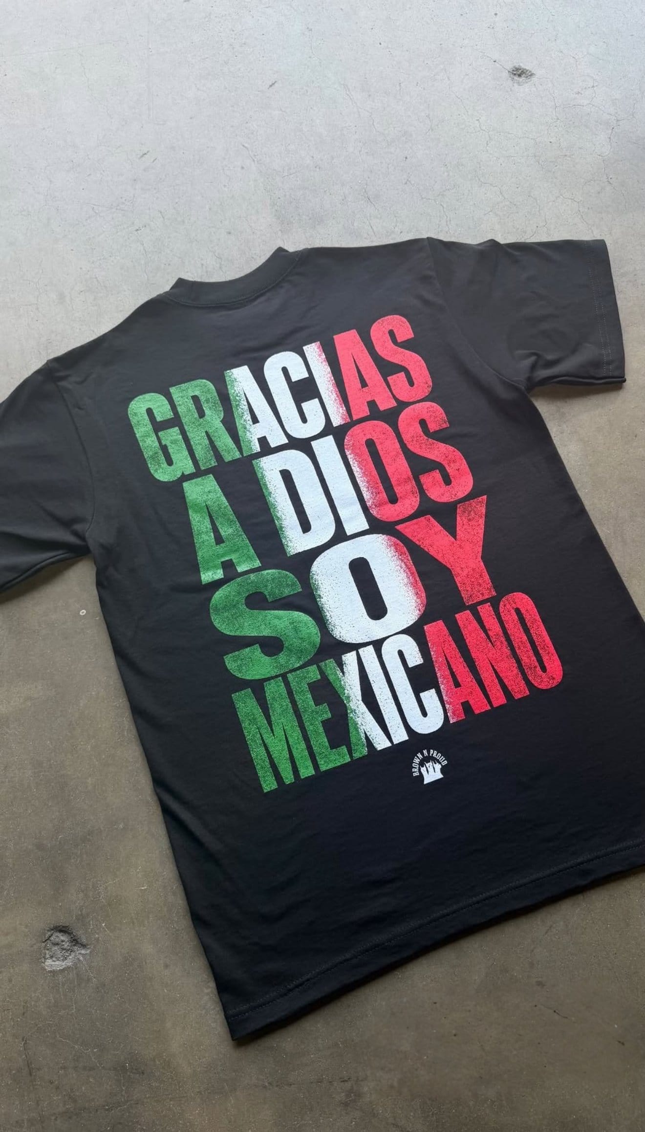 Brown N Proud Shirts SOY MEXICANO