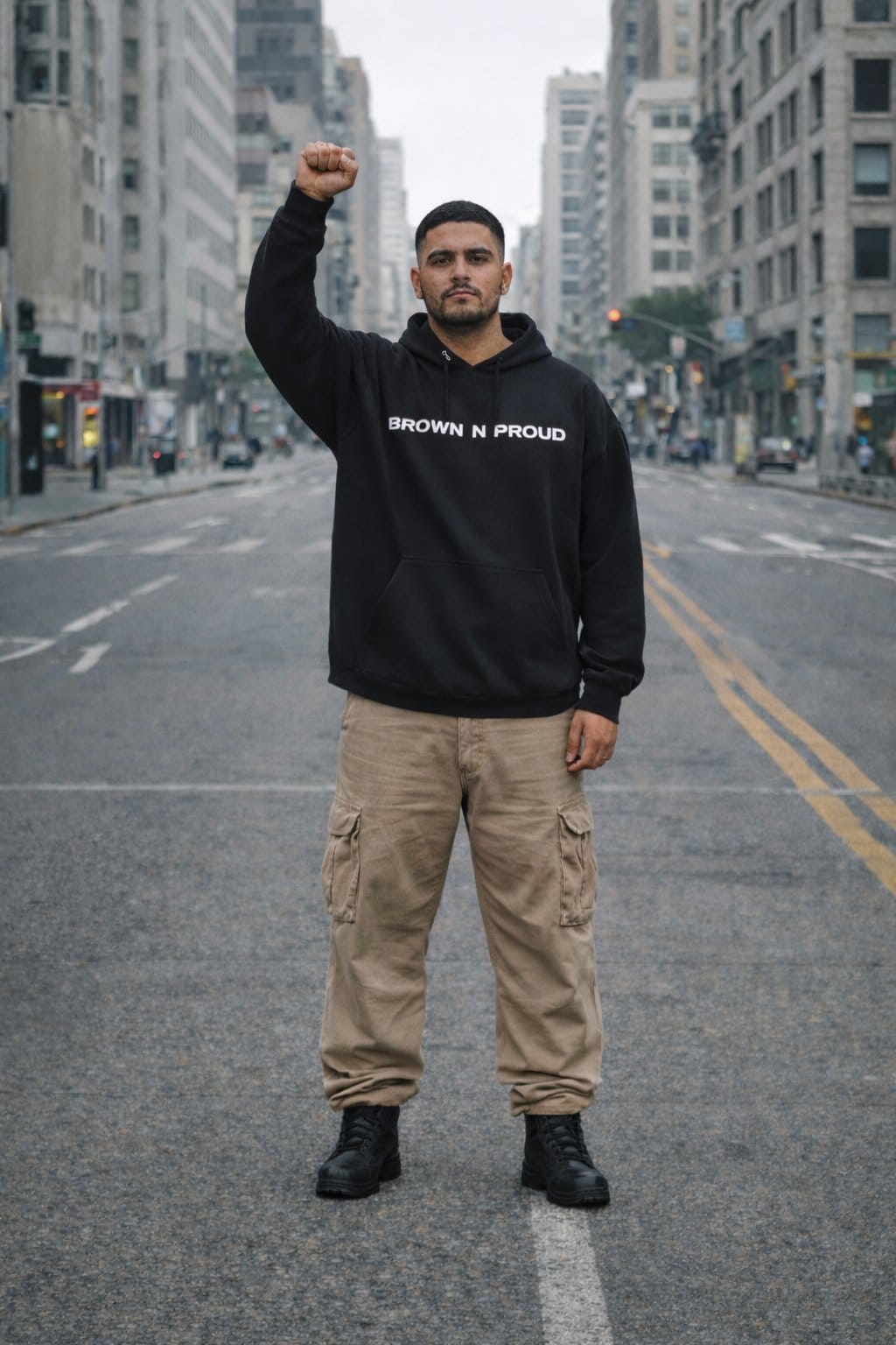 Brown N Proud Sweaters EL PUEBLO (hoodie)