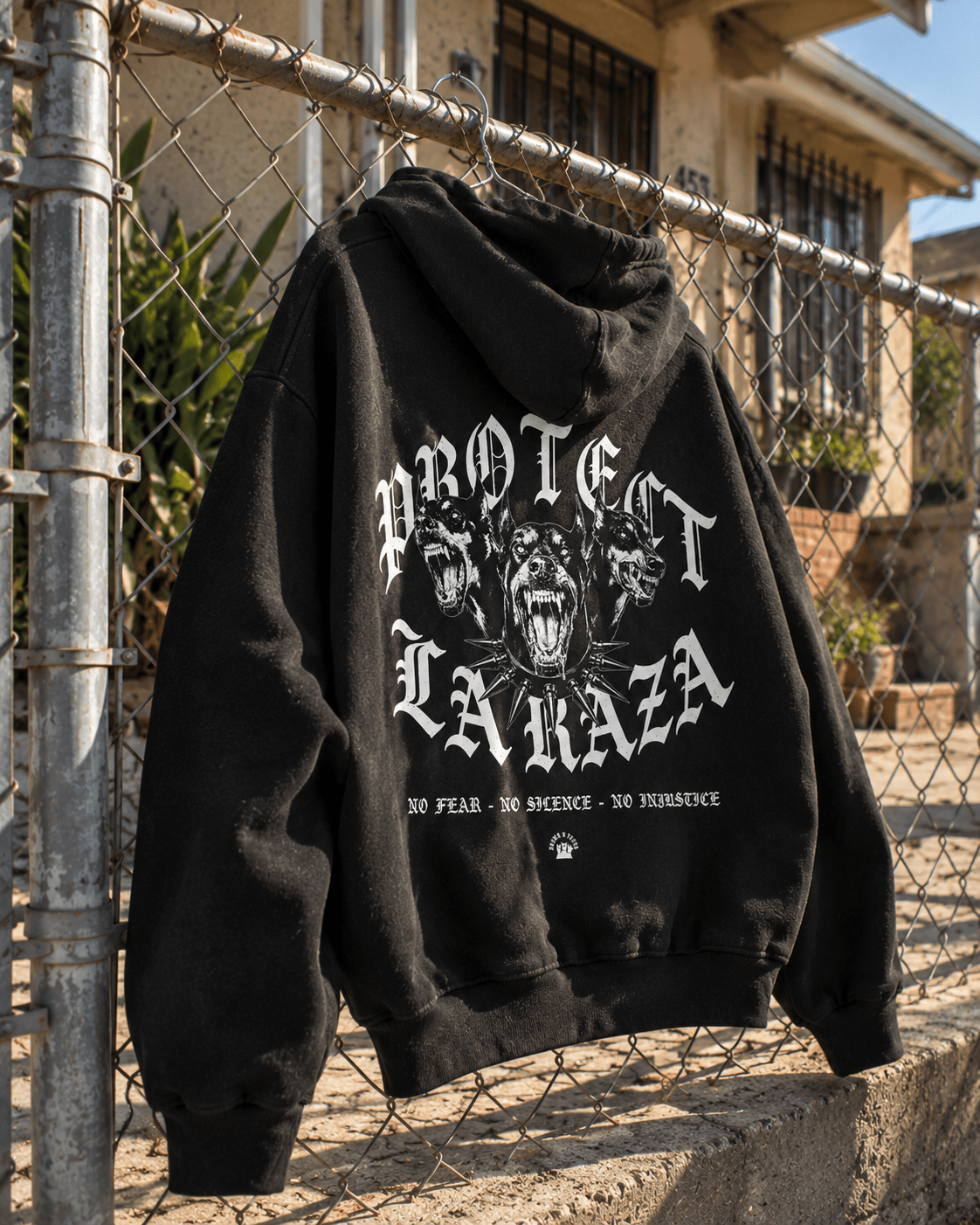 Brown N Proud Sweaters PROTECT LA RAZA Hoodie