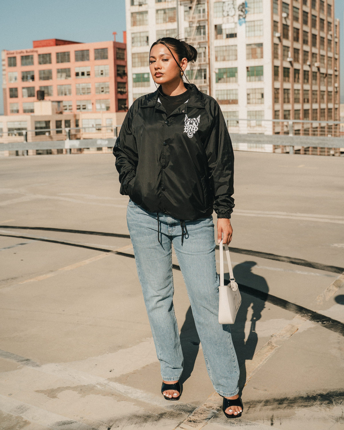 Brown N Proud Y Que? Coach Jacket