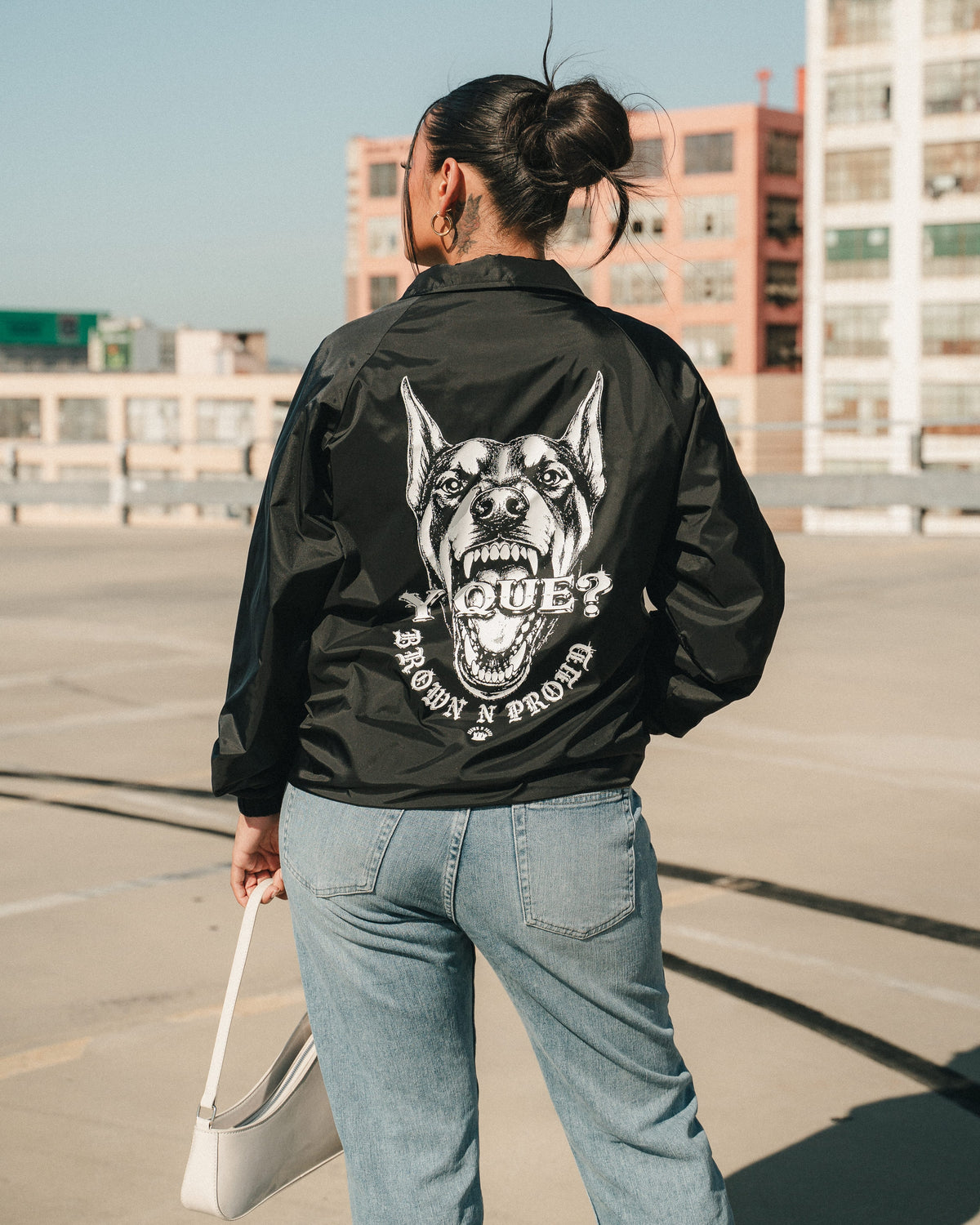 Brown N Proud Y Que? Coach Jacket