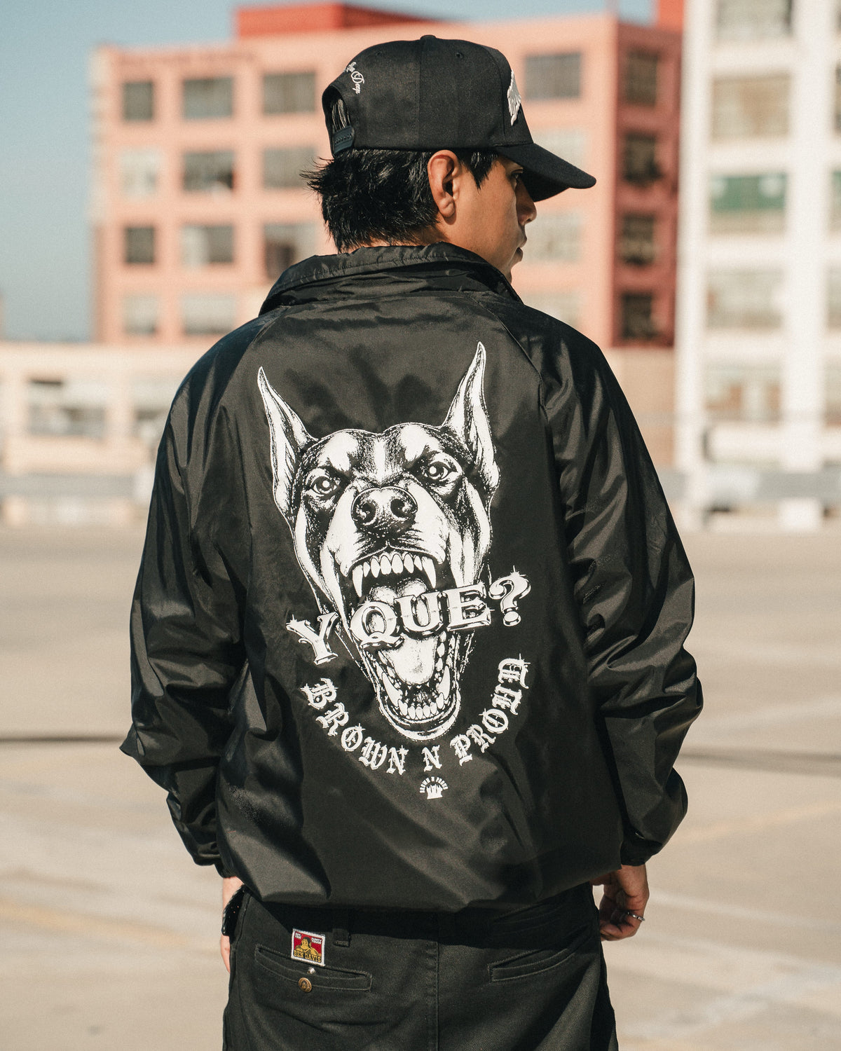 Brown N Proud Y Que? Coach Jacket